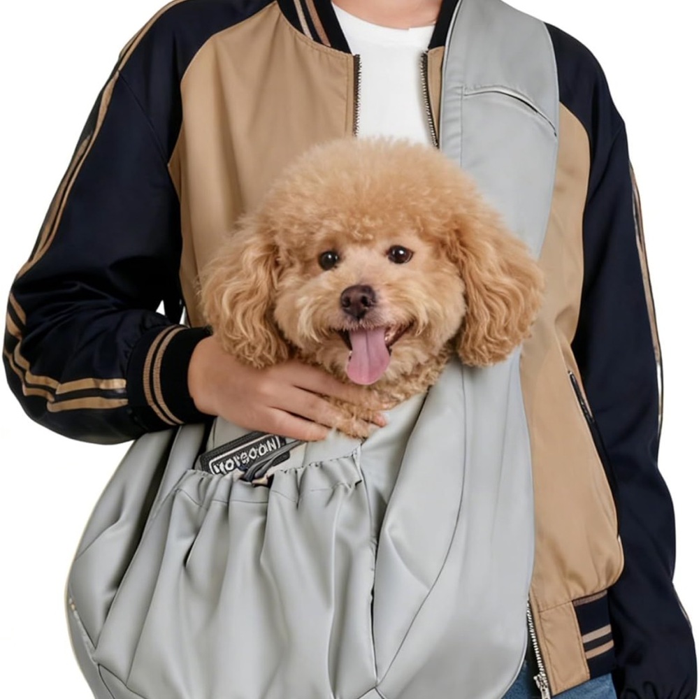 Pet Carrier Sling - Gray